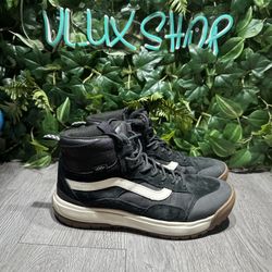 VANS UltraRange Shoes Exo Hi MTE Hiking Boot All Terrain High Top Black Size 10