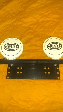 Hella rally light bar for car