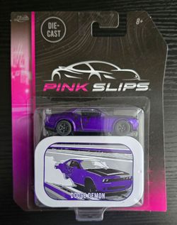 Jada Pink Slips Dodge Demon Die-Cast Car
