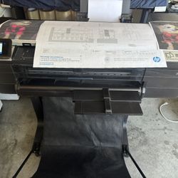 Hp Designjet T 830 24 Inch Plotter And Scanner!! Mobile Printing/Wifi Color And Black And White!!! Make An Offer!!!!
