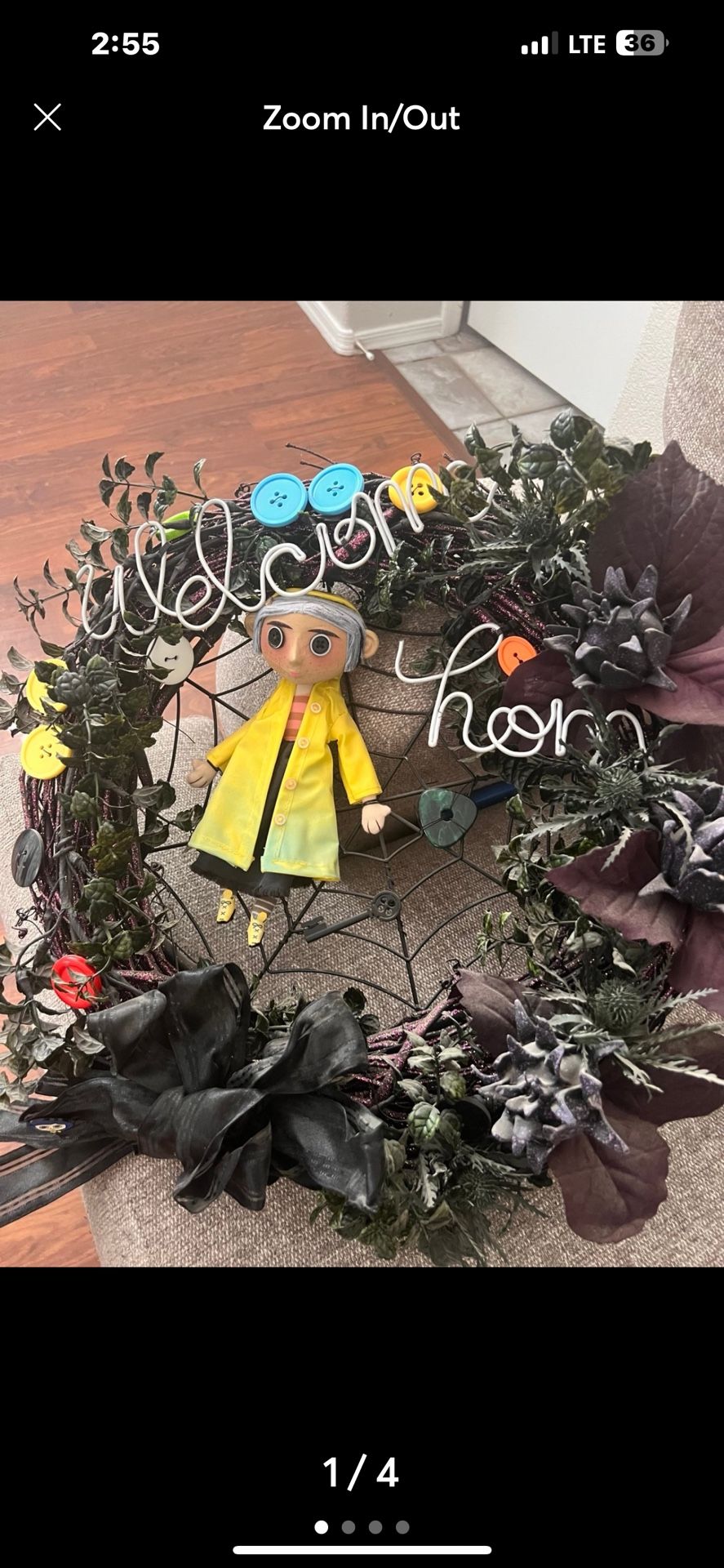 Coraline Wreath 