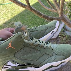Jordan Mvp Sky J Light Olive Sz 13 