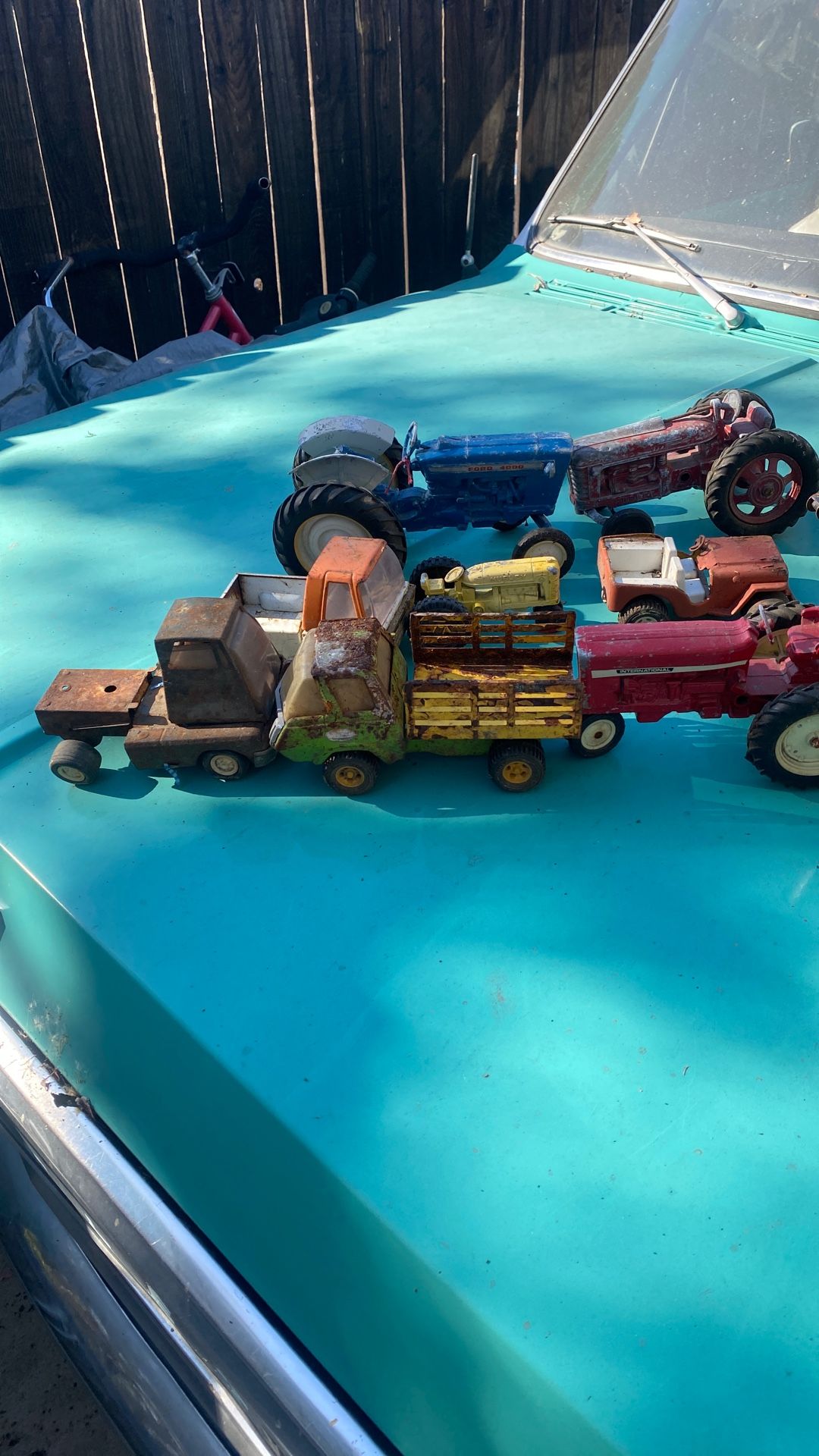 Vintage Tractors And Tonkas
