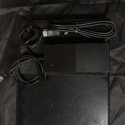 Microsoft Xbox One 500GB Console with HDMI and Power Cables & A Red Controller