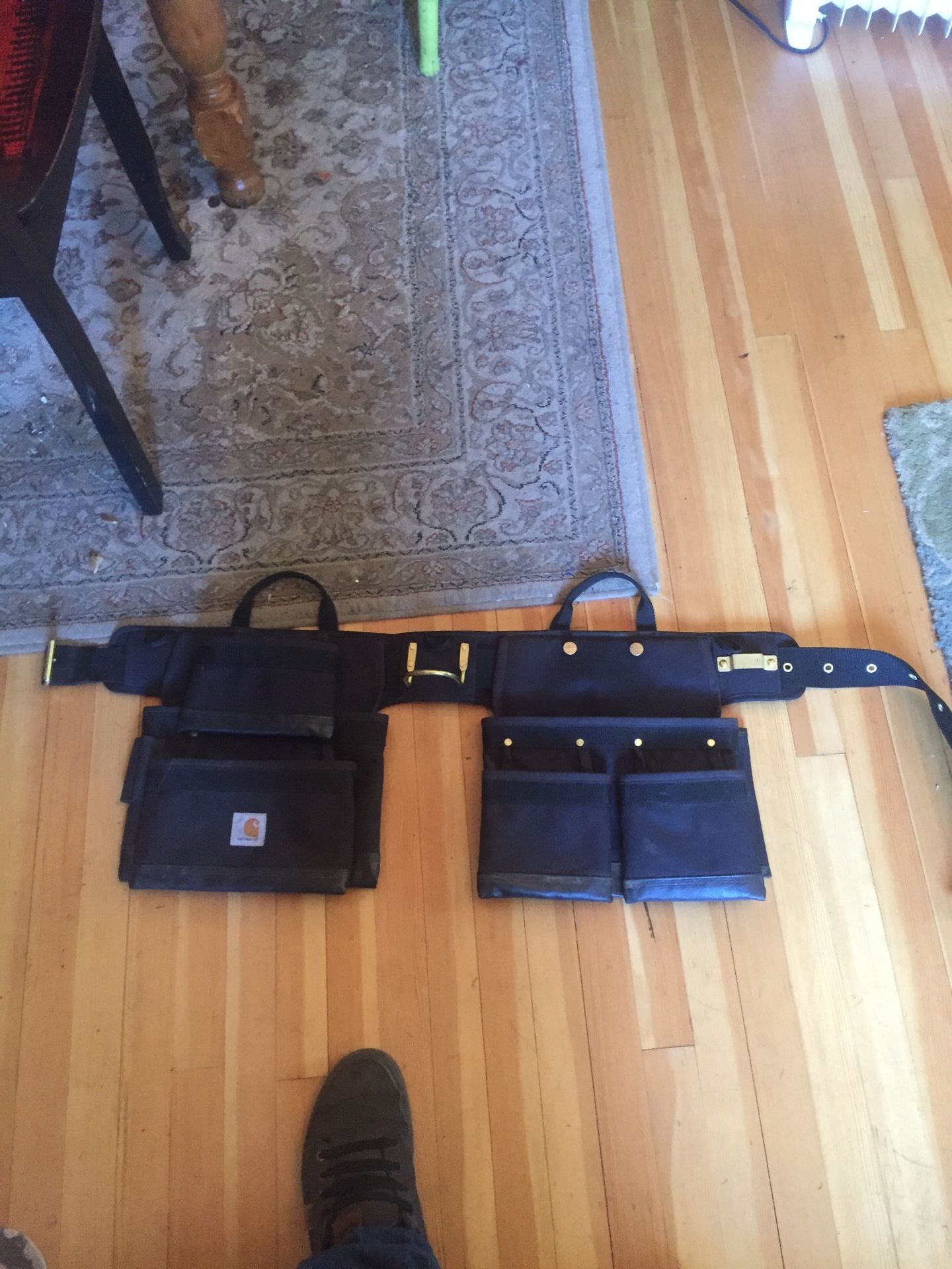 Carhartt Legacy Deluxe tool belt/bags.