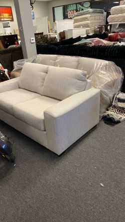 Farmhouse High End Sofa And Loveseat New Top Company Made In USA. Beige Farmhouse Was $2299 