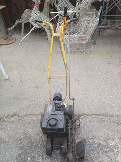 Gas edger, Parts or repair