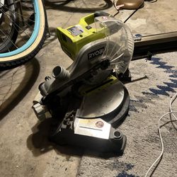 Ryobi TS1144 Compound Miter Saw with Laser 7-1/4 in.