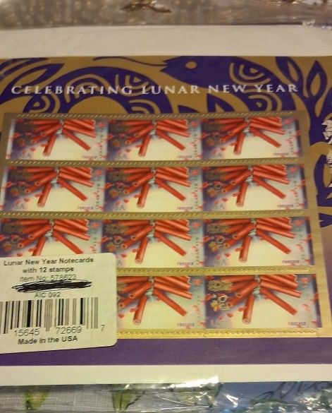 Chinese NEW YEARS Snake Stamps Collectable