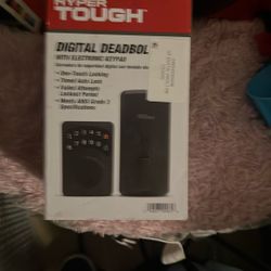 digital deadbolt