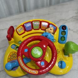 🚗 VTech Turn & Learn Driver – Interactive Steering Wheel Toy