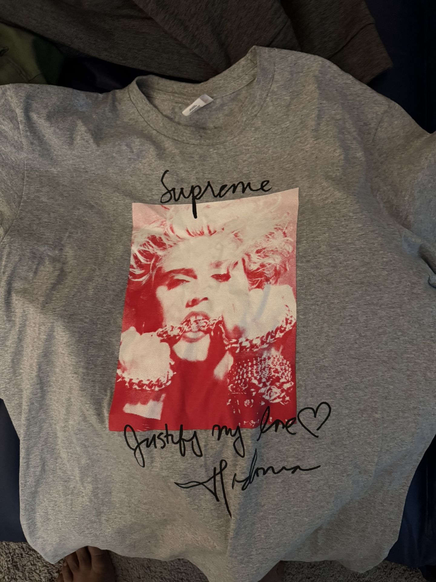 Madonna Supreme Shirt Size L Used- 30$