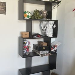 7ft Asymmetrical Book Shelf