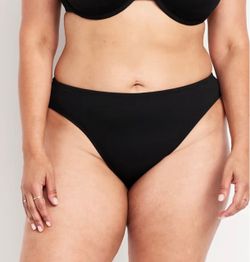 Mid-Rise Textured Bikini Swim Bottoms NWT size 3X