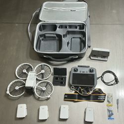 DJI Flip w/ RC 2 and 4 batteries