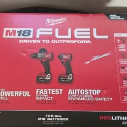 Milwaukee Hammer  Drill And Impact Driver