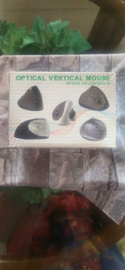 Optical Vertical Mouse Speed Adjustable