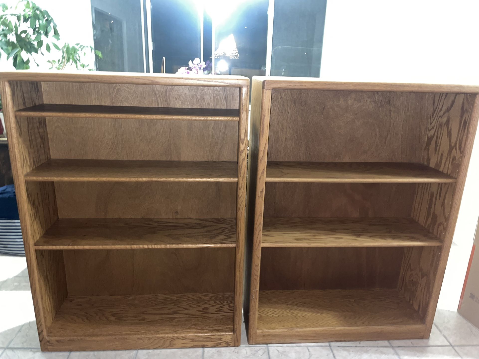 Solid Cedar Wood Bookshelves
