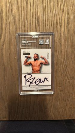 TAG GEM MINT 10 2024 W/C MATTE H/B GOLD FOIL  ROB FONT AUTO