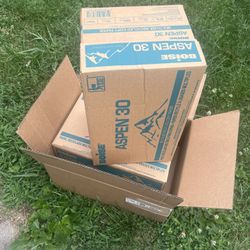 Free - cardboard Boxes 10-20