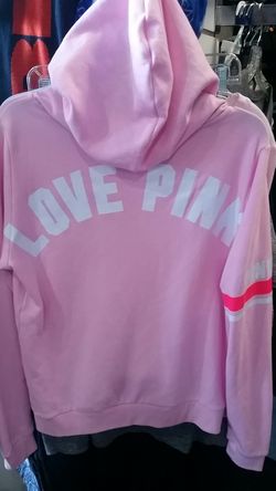 VS Love PINK Hooded Jacket Size Large