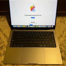 MacBook Pro 14” (2021) M1 – 1TB - 16 GB Ram – Very Good Condition