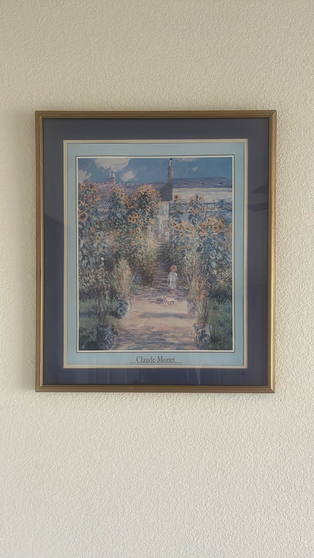 Claude Monet Print and Frame