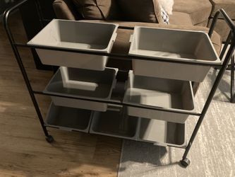 Rolling Storage Utility Cart