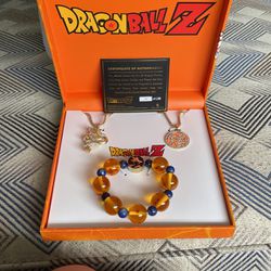 Dragonball Z Authentic Jewelery Set