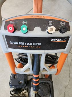 Generac pressure washer!!