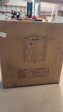 Fire pit   28” propane