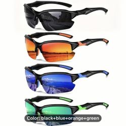 4pcs High-Performance Polarized Glasses Set 