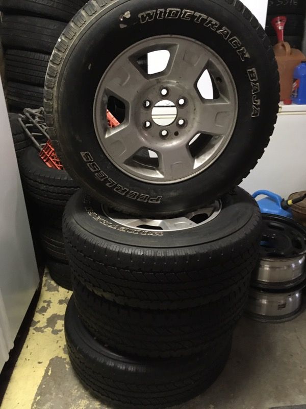 255/70-17 on Ford Rims or Just Tire