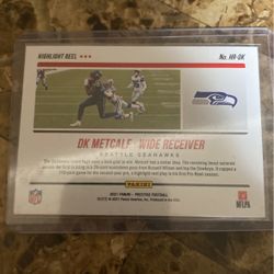 Dk Metcalf Football Card