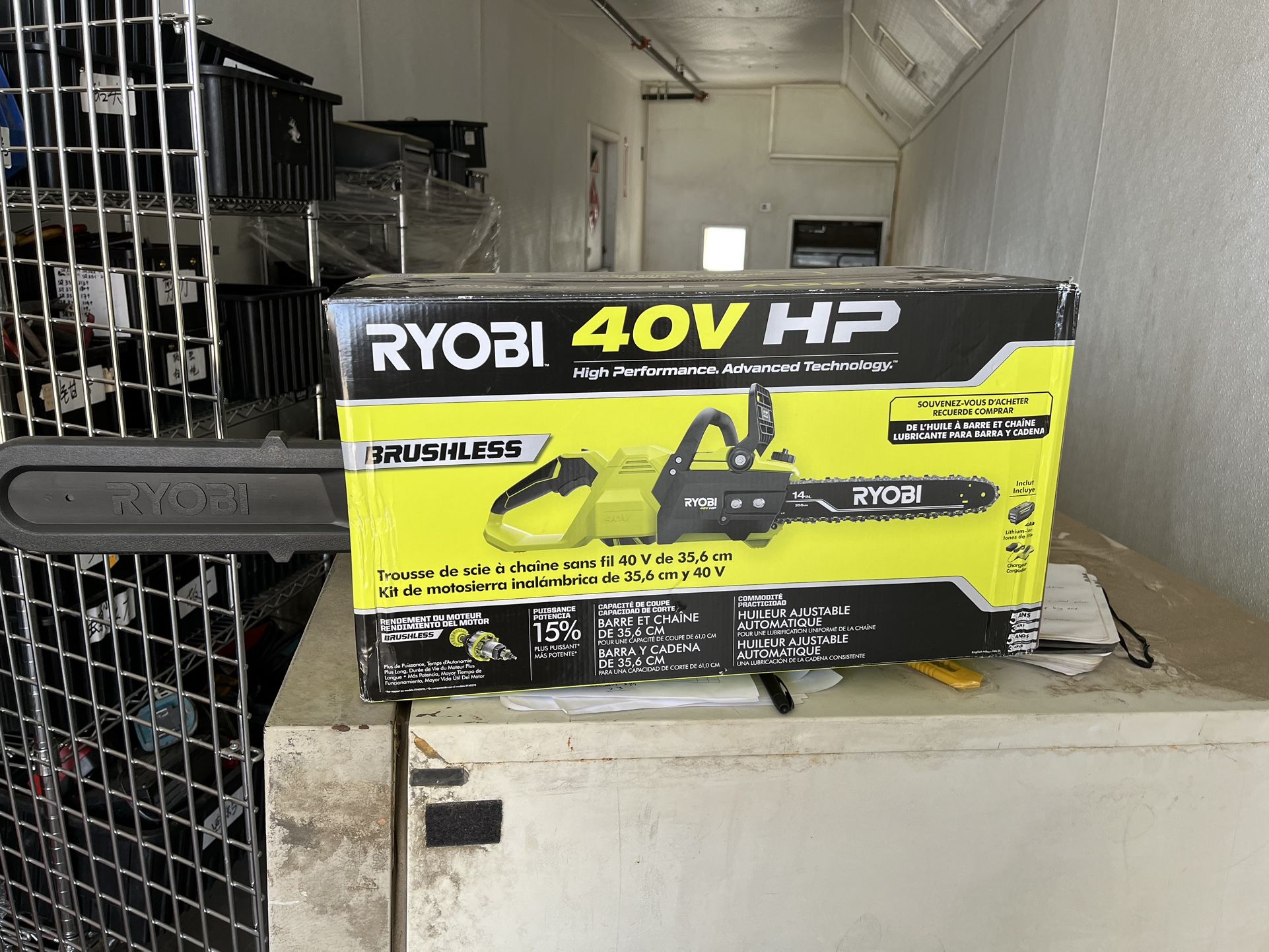 Ryobi Brushless Chainsaw New!