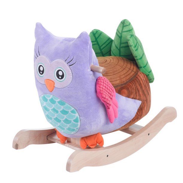 Rockabye 85086 Owlita Owl Rocker Ride