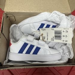 NEW Adidas Toddler Grand Court CFI Sneakers (with box) - $40 OBO