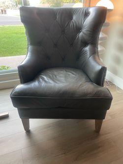 Leather chairs