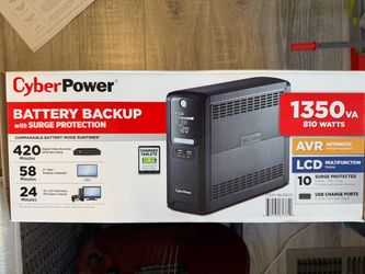New APC CyberPower Battery Backup