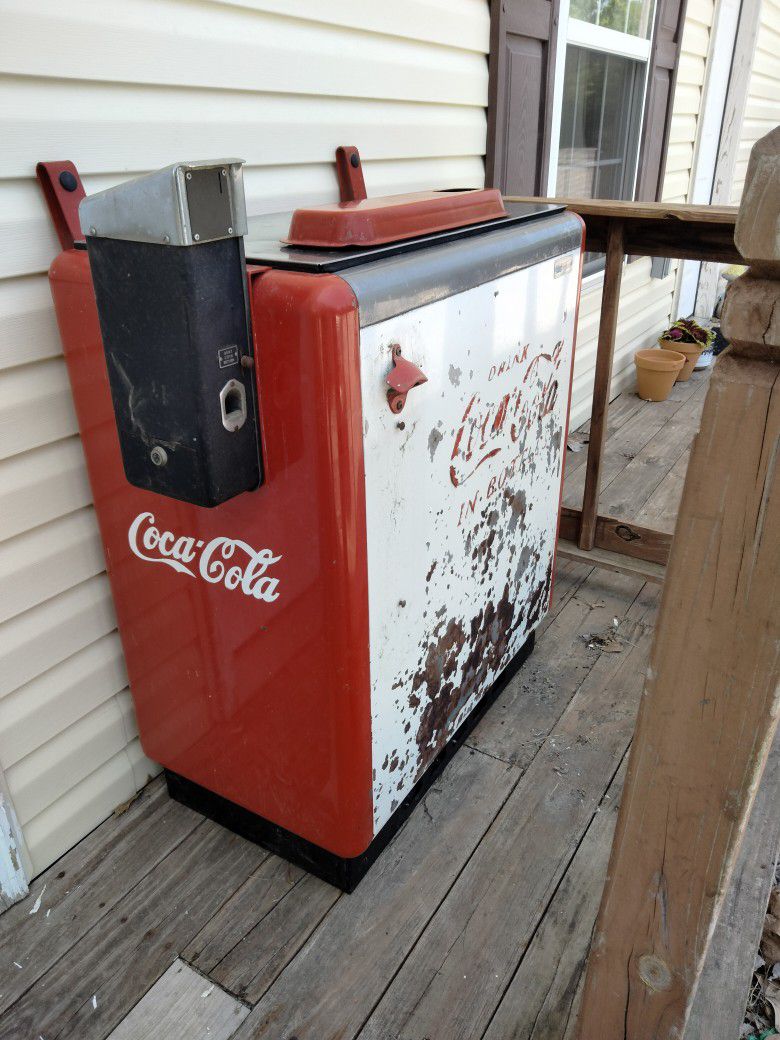Vintage Coca-Cola Dispenser Machine