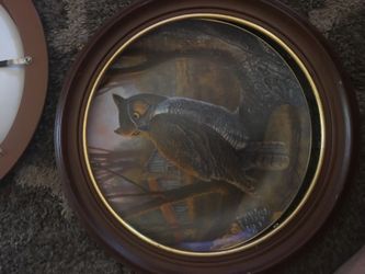 Decorative plate by Larry Toschik