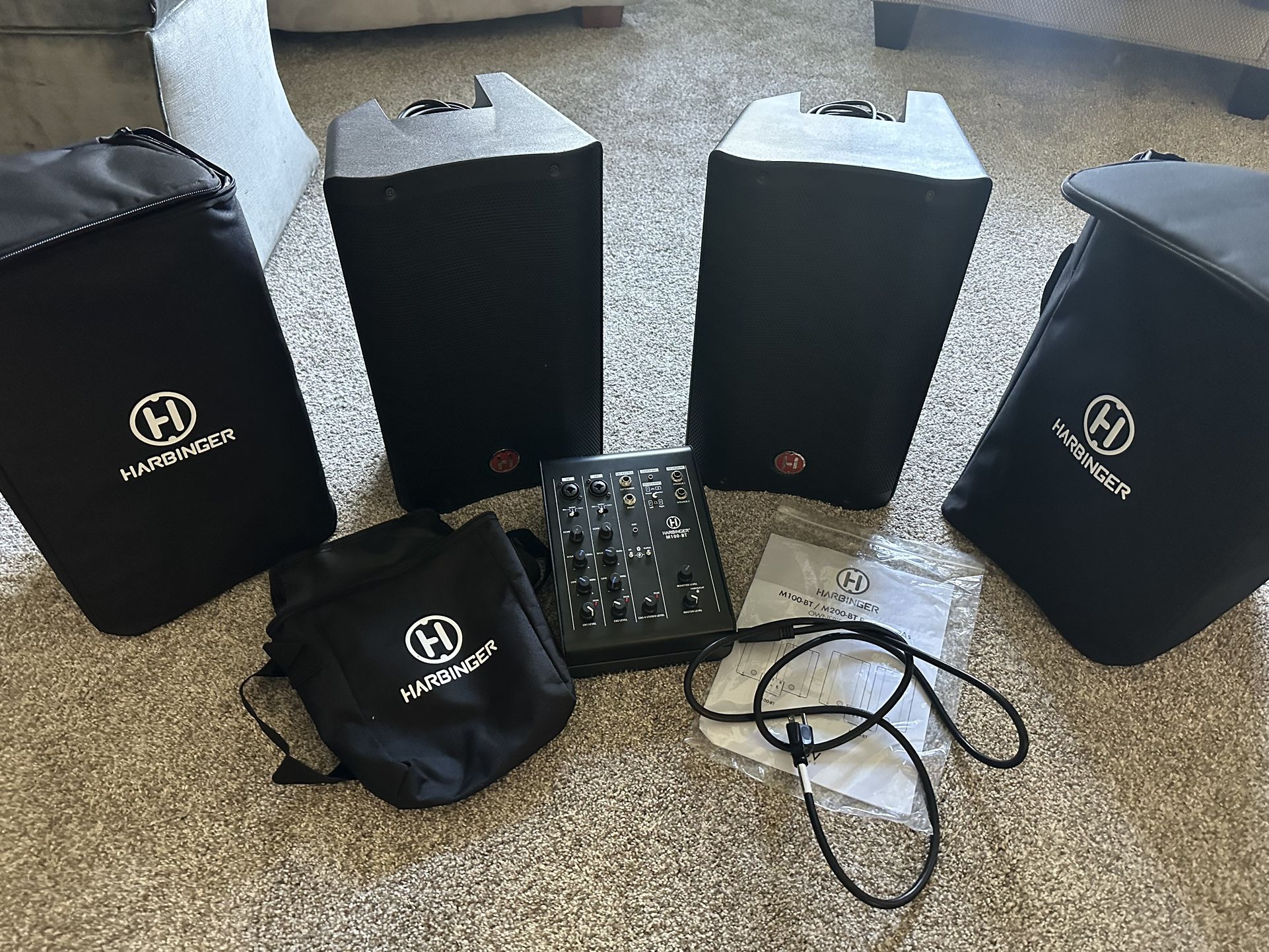 Harbinger M100 Blue Tooth Portable PA for Sale in Kirkland, WA OfferUp