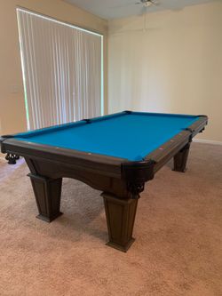 Modern Slate Pool Table
