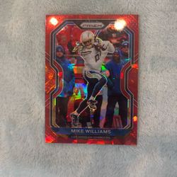 Mike Williams 2020 Panini Red Prizm Chargers 140