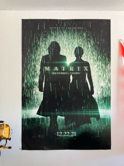 Matrix Resurrections Movie Poster