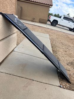 Aluminum Folding Non-Slip Pet Car Ramp - 68” Length x 17.5” Width
