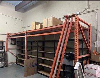 Heavy-duty Storage Shelving  Orange Pallet Rack