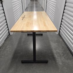 Echelon Butcher Block Table