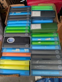 DVD/CD covers black, green, blue $2.00 each