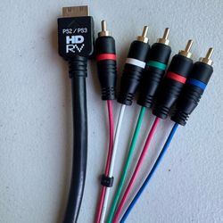Sony PlayStation 2. PS2 HD Retrovision Component Video Cable